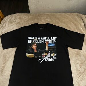 Cough syrup x asaali black tee